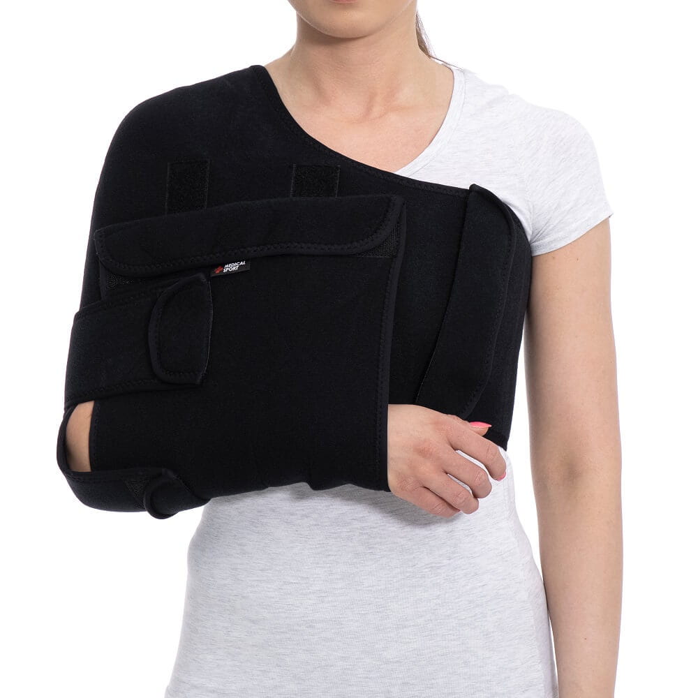 Orteza na bark i ramię stabilizator barku kamizelka typu Desault MSupport